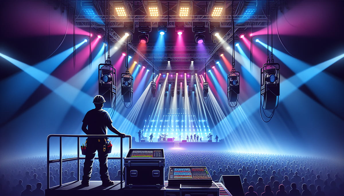 La Seguridad en el Uso de Luces de Escenario