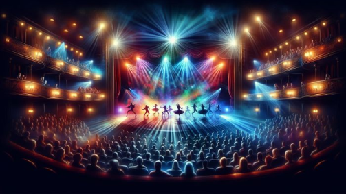 luces de escenario profesionales